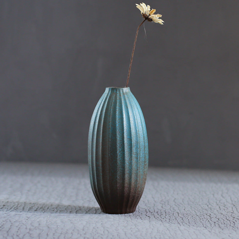Ceramic Vase Small Kiln Becomes Modern And Simple Vase Decoration