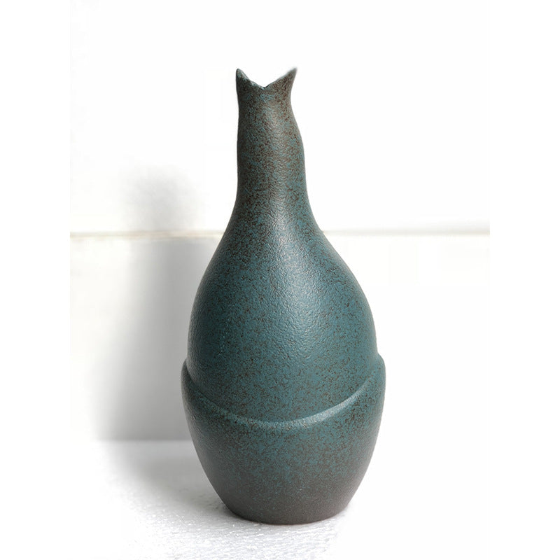 Ceramic Vase Small Kiln Becomes Modern And Simple Vase Decoration