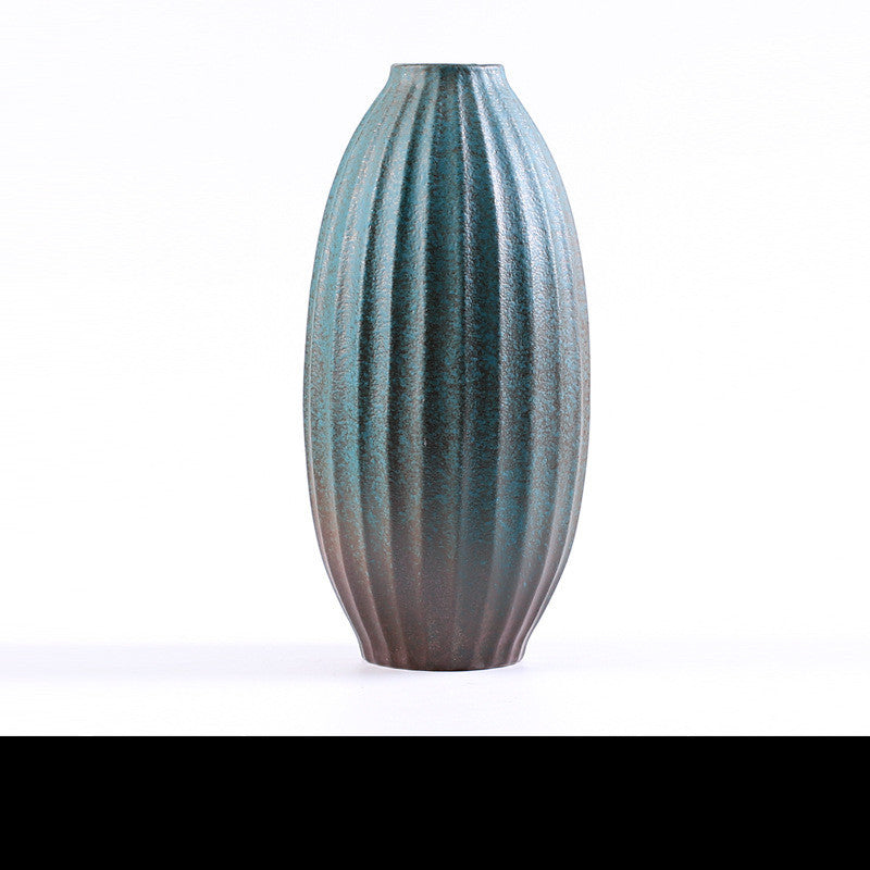 Ceramic Vase Small Kiln Becomes Modern And Simple Vase Decoration