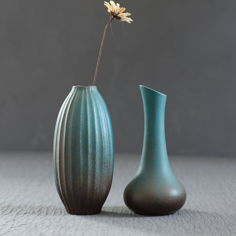 Ceramic Vase Small Kiln Becomes Modern And Simple Vase Decoration