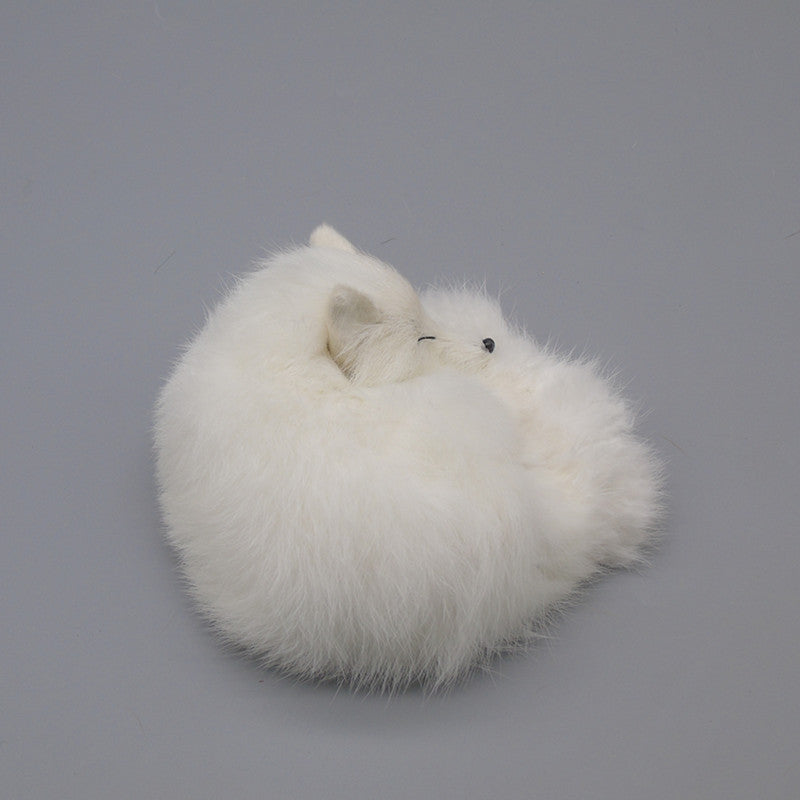 Simulation Fox Handicraft Home Decoration