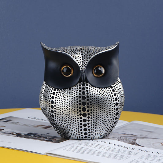 Owl Resin Craft Decoration Home Soft Decoration