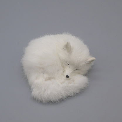 Simulation Fox Handicraft Home Decoration