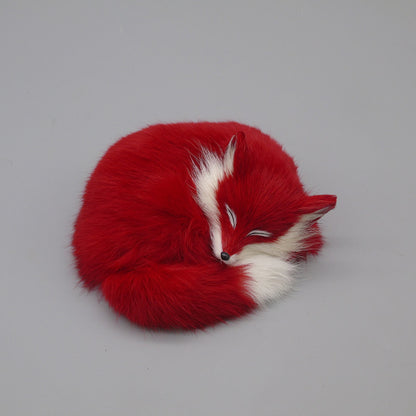 Simulation Fox Handicraft Home Decoration